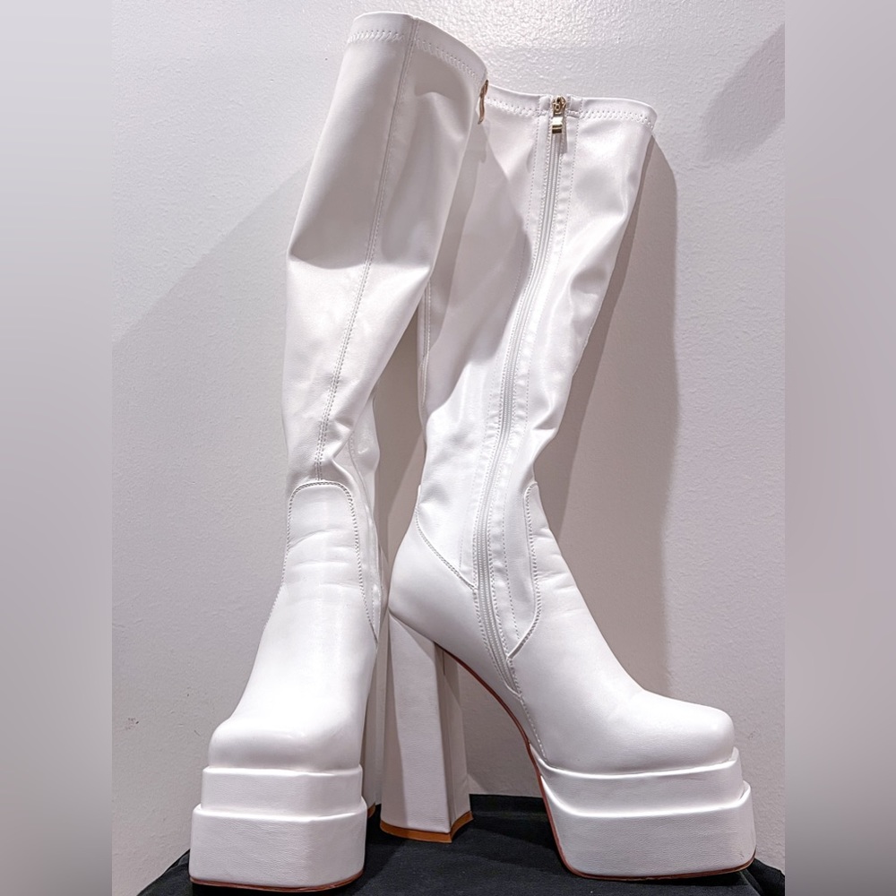 Platform Knee High Boots for Women